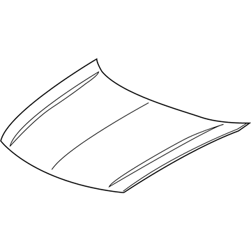 Acura 60100-TL0-A92ZZ Hood, Engine (Dot)