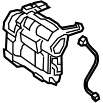 Hyundai 89700-3NDA0 Support Assembly-Leg Rear, RH