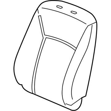 Honda 81127-T2F-A41 Pad Comp R, FR Bac