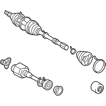 Toyota 43420-0R021 Axle Assembly