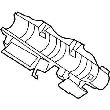 Ford 4C2Z-9D665-FA Vapor Canister Bracket