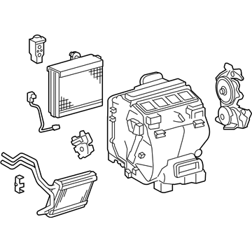 Toyota 87050-33543 AC & Heater Assembly