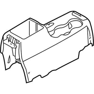 Hyundai 84671-2E010-U7 Console-Rear