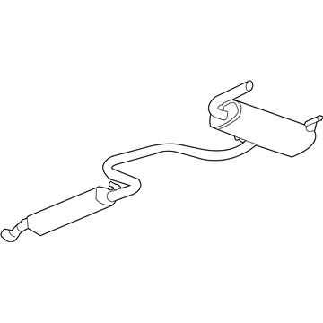 GM 25924120 Muffler & Pipe