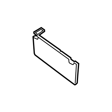 Kia 85210R0120BSU SUNVISOR Assembly, LH