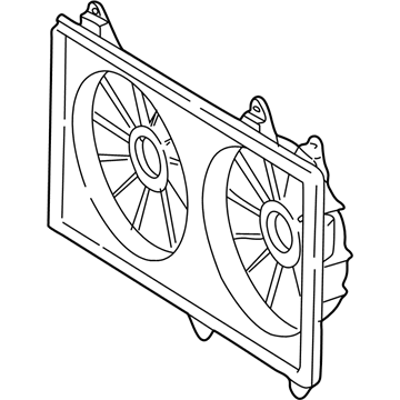 Lexus 16711-50160 Shroud, Fan