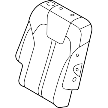 Kia 89450P2500 Pad Assembly-2ND Back, RH