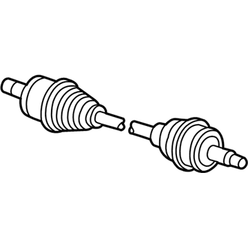 Mopar 4578776AB Rear-Axle Assembly Or Cv Shaft