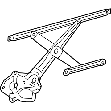 Lexus 69801-06180 Regulator Sub-Assembly