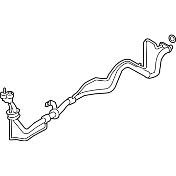 Ford F2GZ-19A834-C Evaporator Tube