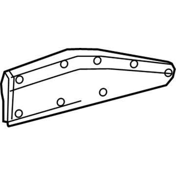 Toyota 75741-F4010 Lower Molding