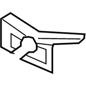 Mopar 5074712AA REINFMNT-Hood Release