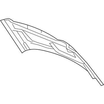 Mopar 68079255AG Hood Panel