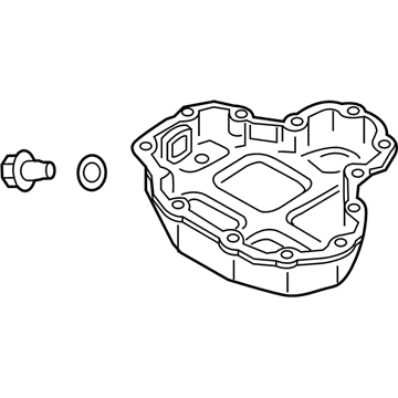 Infiniti 11110-5NA0B Oil Pan Assembly