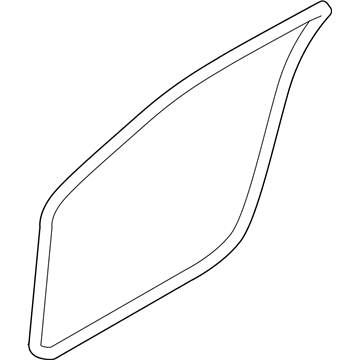 Nissan 76921-38B0A Welt-Body Side, Front RH