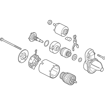 Kia 361002E121RU REMAN Starter