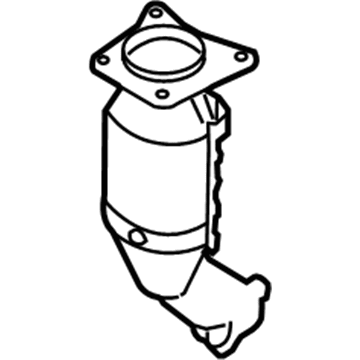 Nissan 208A2-ZN60A Three Way Catalyst Converter