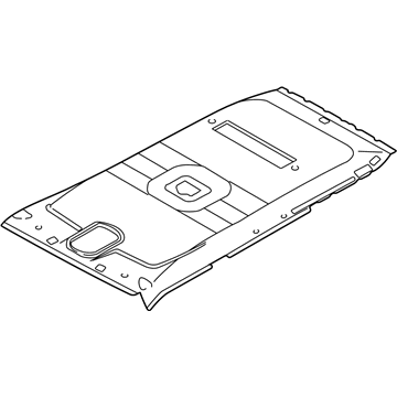 Hyundai 85301-26200-BU Headlining Assembly