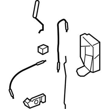 Ford 8C2Z-15264A00-D Latch Assembly