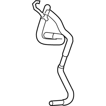 Lexus G1272-0E040 Hose, Motor Cooling