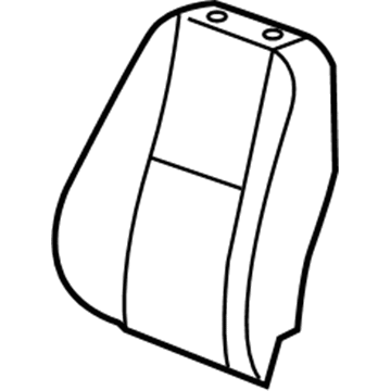 GM 20763637 Pad, Driver Seat Back<See Guide/Contact Bfo>