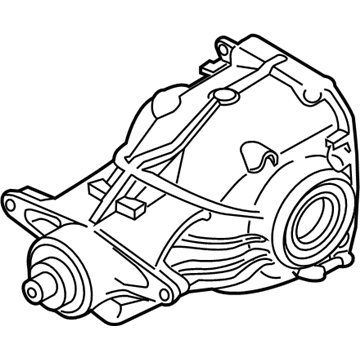 BMW 33-10-7-584-448 Rear Axle Drive Differential