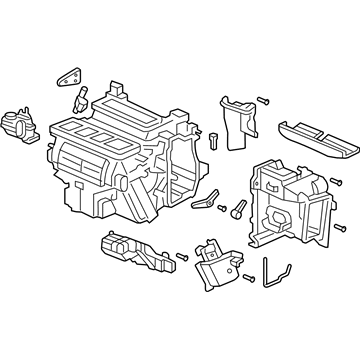 Honda 79106-SDR-A01 Sub-Heater Unit