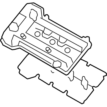 Hyundai 22420-3C750 Cover Assembly-Rocker, RH