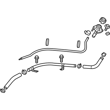 GM 84696034 Filler Pipe