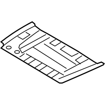 BMW 41-00-7-283-855 Battery Carrier, Rear