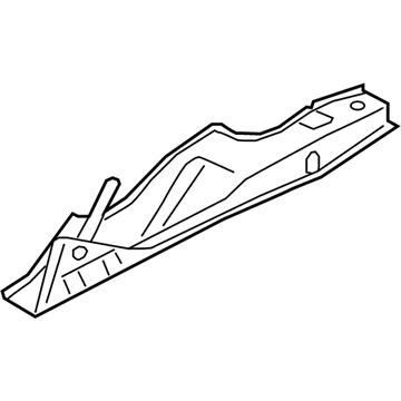 BMW 41-11-7-267-351 Side Member, Top Left