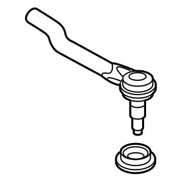 Honda 53540-TZ5-A01 End, Passenger Side Tie Rod