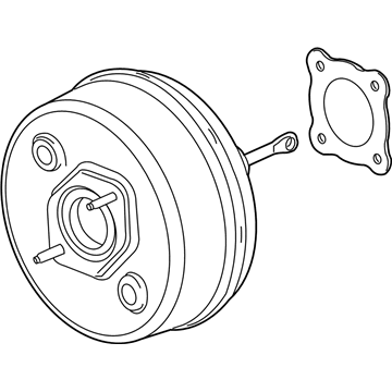 GM 19208154 Booster Asm, Power Brake (Remanufacture)