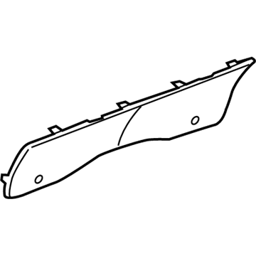 Nissan 24816-1PD0C Lens-Warning Turn Signal