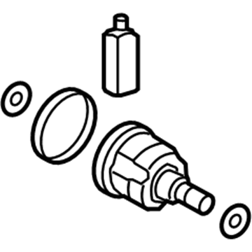 Kia 49535J5100 Joint Kit-Front Axle Differential