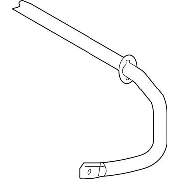 Lexus 48812-76030 Bar, STABILIZER, RR