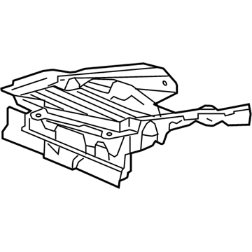 Acura 17248-5YF-A00 Air Guide Complete