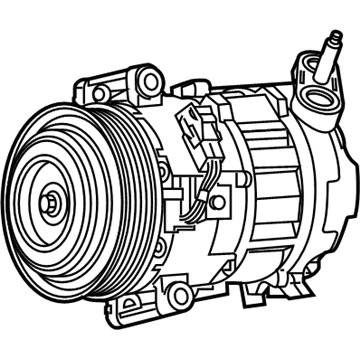 Mopar 68280720AA COMPRESSO-Air Conditioning