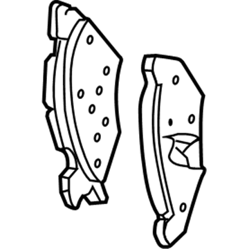 Ford 4U2Z-2V200-CA Rear Pads