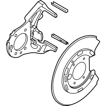 Ford 6W1Z-2B582-C Adapter