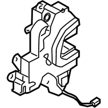 Infiniti 82502-AG210 Lock Assy-Rear Door, Rh