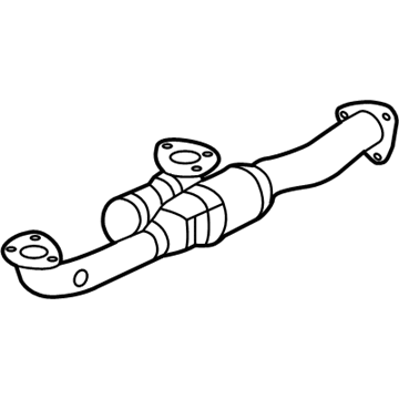 Acura 18210-TX4-A02 Pipe A, Exhaust