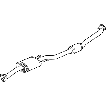 Acura 18220-TX4-A02 Pipe B, Exhaust