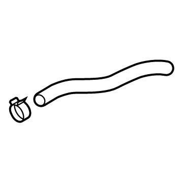 Hyundai 25414-J3400 Hose Assembly-Radiator, UPR