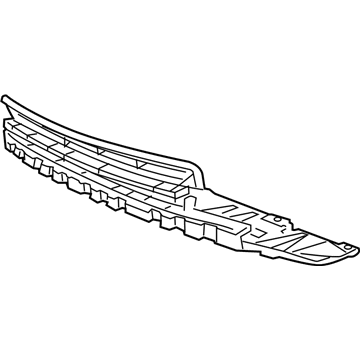 Honda 71105-TR3-A51 Grille, Front Bumper Center (Lower)