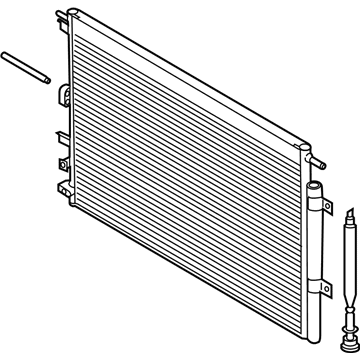 Ford F2GZ-19712-B Condenser