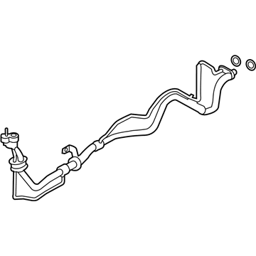 Ford DG9Z-19A834-J Evaporator Tube