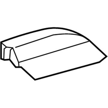 Acura 75288-TL4-G01ZA Cover, L R (Mirror Metallic)