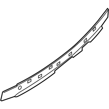 Nissan 850A2-3JA0A Absorber-Energy, Rear Bumper