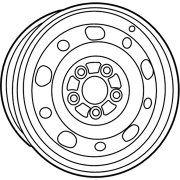 Mopar 5105079AC Wheels-Spare Wheel